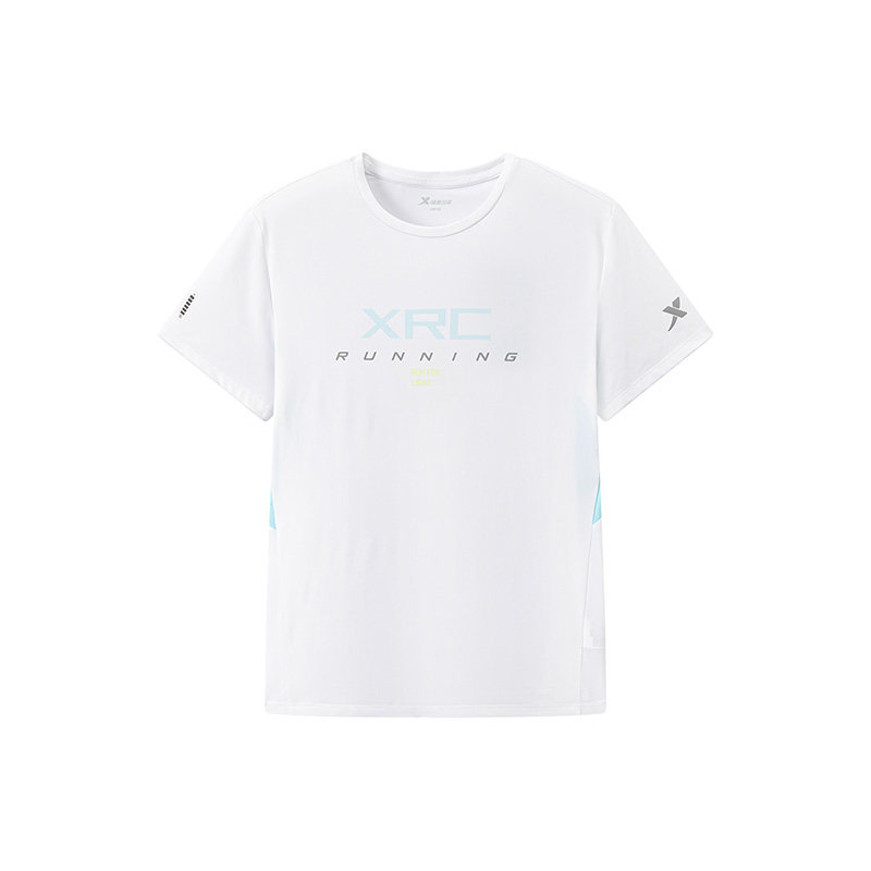小凉风4.0|特步童装夏季新款男童中大童透气亲肤运动短袖针织衫