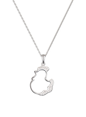 兰盈小鸡水晶项链原创设计