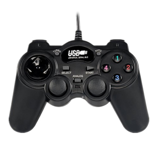 电脑PC怀旧游戏手柄连发笔记本台式机FC街机MD复古USB自动有线款