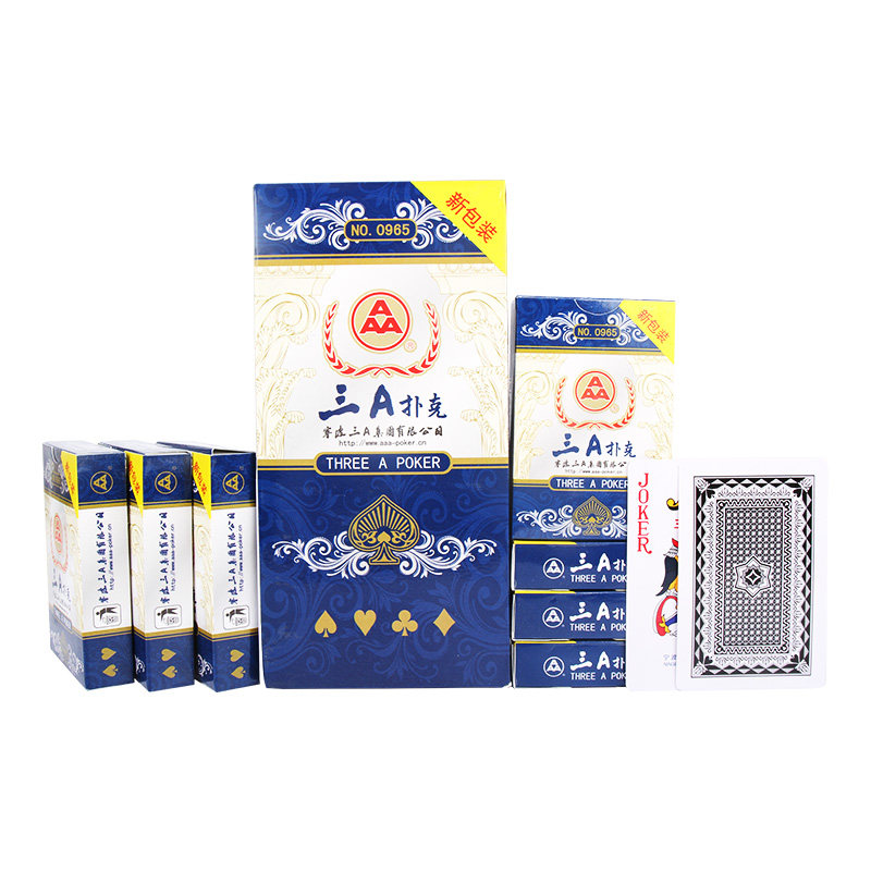 三a厂家直销棋牌室张装批发扑克
