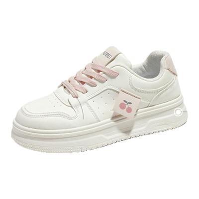 人本板鞋女少女感休闲时尚小白鞋