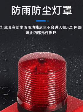 ANTY60安防一体化高分贝喇叭起重机警示器语音工业行车声光报警器