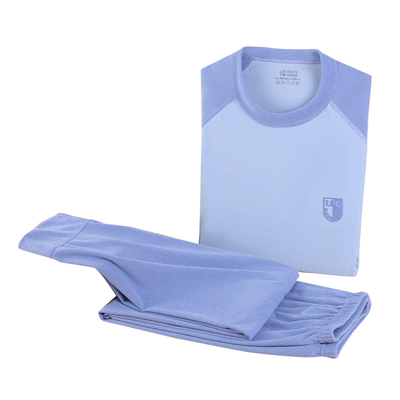 胖男童青少年保暖内衣套装