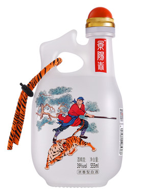 景阳春活力虎浓香型白酒555ml