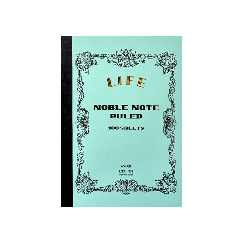 【优你客旗舰店】日本LIFE胶订笔记本子横线A4记事本便签本方格本手账文具空白100页进口手工复古本子