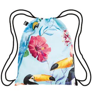 德国LOQI自然系列双肩束口包抽绳背袋收纳袋潮流旅行背包运动书包