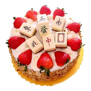 麻将巧克力硅胶模具扑克牌骰子棒棒糖蛋糕装饰片水晶滴胶烘焙diy