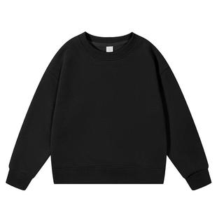 定制卫衣印logo工作服班服同学聚会团队长袖圆领工装外套刺绣印花