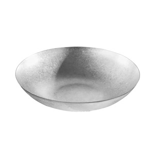 复古304不锈钢圆碟沙拉盘泡菜盘子调料碟浅盘小吃盘做旧圆盘餐碟