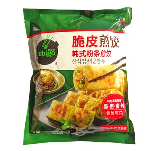 希杰必品阁脆皮煎饺640g*8包速食锅贴饺子蒸饺泡菜烤肉粉条煎饺子