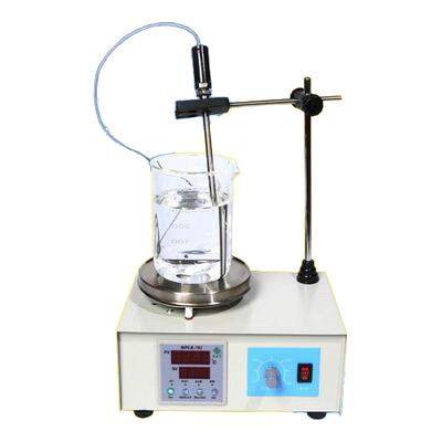 金坛大地 实验室小型加热磁力搅拌器 数显定时恒温多联搅拌水浴锅