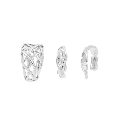 osewaya耳骨夹气质3件套时尚复古