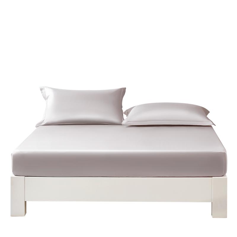 富安娜60S长绒棉单件床笠学生宿舍单人纯棉被套被罩床单枕套秋冬