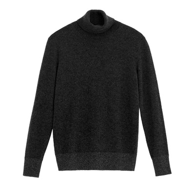 拉飞逸高领羊绒针织上衣