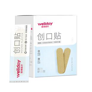 维德医疗创口贴透明防水透气医用可贴伤口儿童可爱卡通弹力止血贴