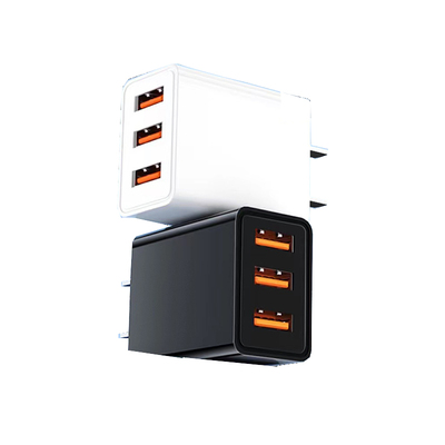 三口充电头快充双口充电器通用