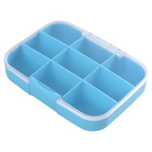 高端大容量随身小药盒便携早午晚7天日式旅行药品分装密封收纳箱