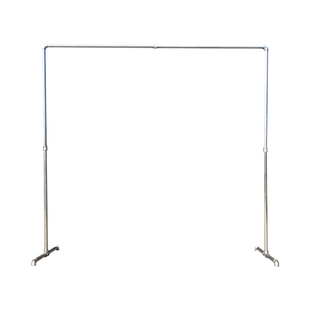 晾衣架落地钢管组装架晒衣杆子挂衣架晒被子架子杆农村晾衣杆阳台