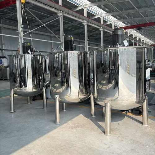 不锈钢液体搅拌罐电加热日化真空搅拌机反应釜立式搅拌桶化工专用