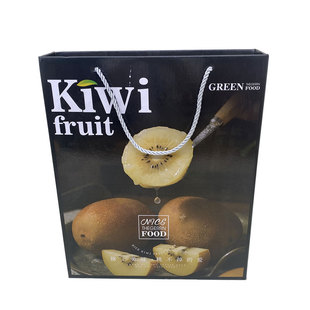 12粒装高档手提黄心猕猴桃奇异果礼品盒包装盒空盒带隔板红心绿心