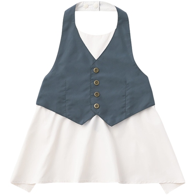 marlmarl用餐透气背心拒水画画衣