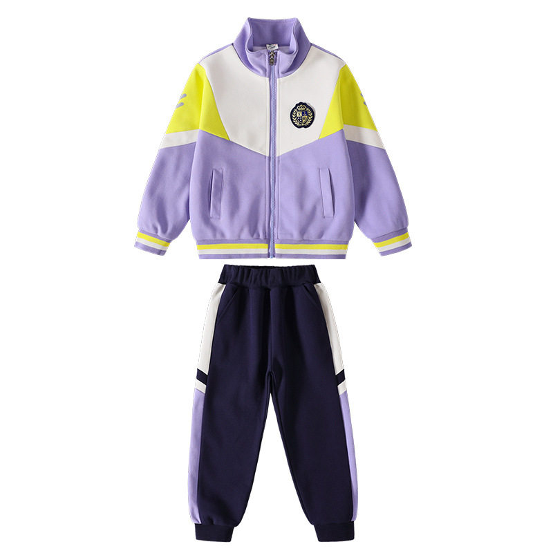 秋冬幼儿园老师英伦园服儿童班服时尚运动三件套中小学生学院校服