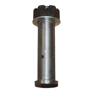 带螺帽销子自卸车泥头车液压缸紧固件销子高强度钢销轴黄油口孔40