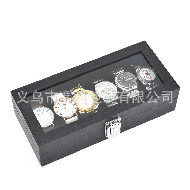 [特价版]现货批发pu包退盒贵买盒手表盒手表只6现货装展示手表