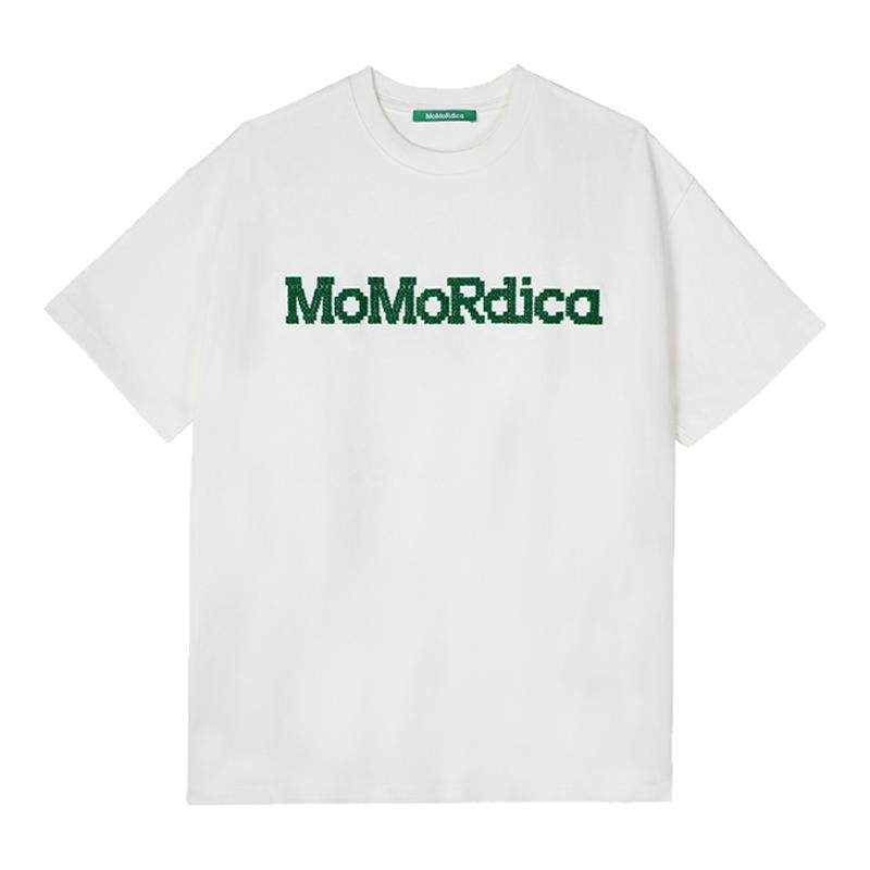 Momordica圆领宽松短袖上衣T恤