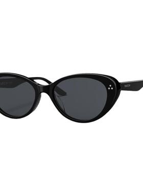 帕森防紫外线猫眼小框墨镜