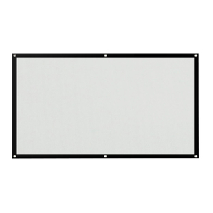 支持定制投影仪电影幕便携加厚幕移动弹力电影幕流动影子舞120寸200寸300寸室外户外便携电影幕露天投影幕布