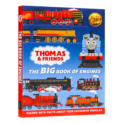 托马斯和朋友们 小火车大书 Thomas and Friends The Big Book of Engines 英文原版绘本 精装 儿童英语启蒙读物 进口原版书籍