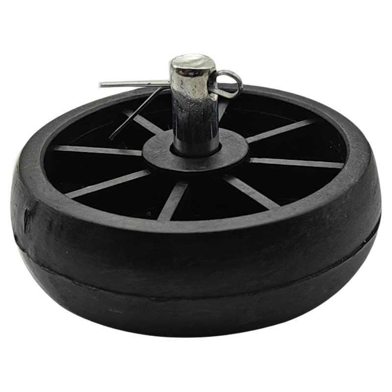 新品40 55 58型高压清洗机洗车器塑料滑轮滚轮配件 铁架280脚轮子