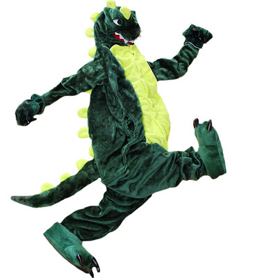 可爱连体睡衣恐龙绒连体睡衣