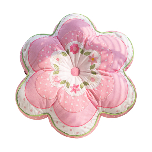 外贸儿童卡通可爱纯棉抱枕女孩沙发床上枕头靠垫含芯不可拆洗包邮