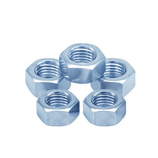 8级镀锌 六角螺母 六角螺帽 螺丝帽GB6170 M5M6M8M10M12M20M30M36