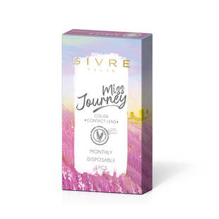 Givre绮芙莉美瞳月抛2片大小直径彩色隐形眼镜1片*2盒旗舰店正品