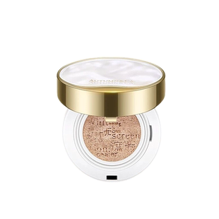 秋蔻旷日持妆美白轻垫粉底液持久保湿隔离防晒遮瑕三合一气垫BB霜