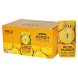 植物主义金钻凤梨汁含NFC果汁饮料210ml*12 券后19.9元包邮