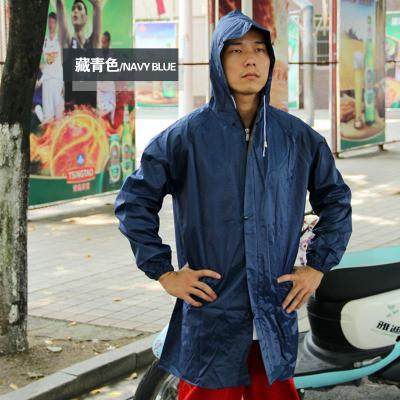 户外牛津耐磨上衣男女分体加厚加大徒步登山骑行带袖子雨衣防水