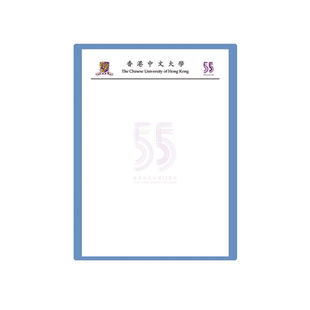 香港中文大学信纸 香港中文大学抬头信笺纸出国考研申请模板