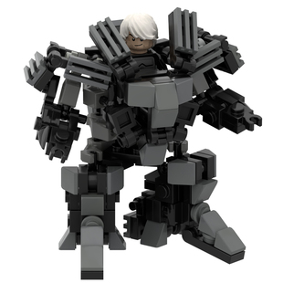 MOC积木玩具 装甲核心 机动型武装机甲 Armed Mech v1.0