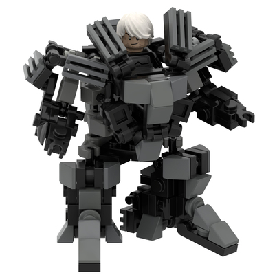 MOC积木玩具 装甲核心 机动型武装机甲 Armed Mech v1.0