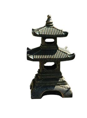 石建筑仿古风寺庙石灯笼园林景观