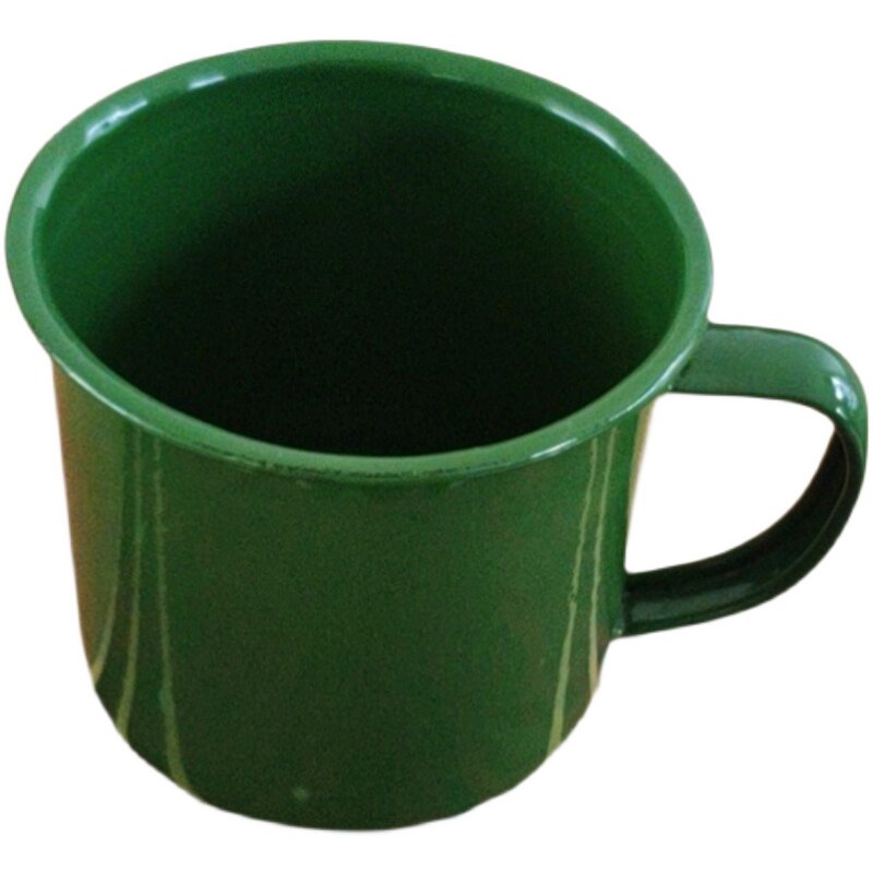 红色现货搪瓷杯怀旧老式搪瓷缸子蛋糕杯DZ火锅盅盅铁茶缸子圣诞杯