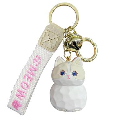 原创木雕风布偶猫猫2025钥匙扣