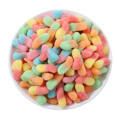 【工厂直发】500g酸小虫qq糖果