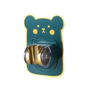 花洒支架免打孔浴室万向可调节喷头挂座儿童淋浴升降杆吸盘式底座