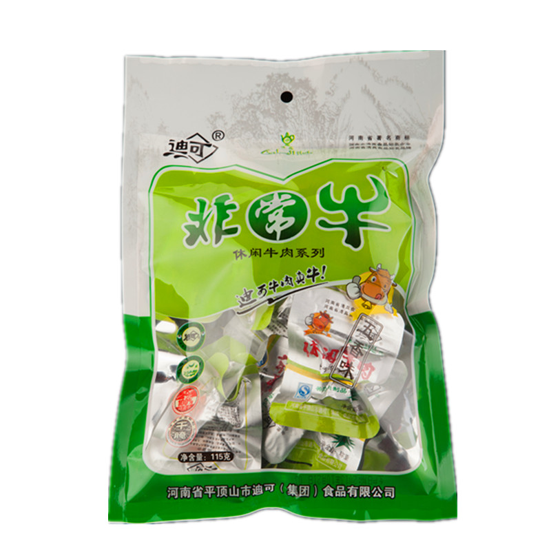 测试推荐迪可牛肉粒河南特产酱卤