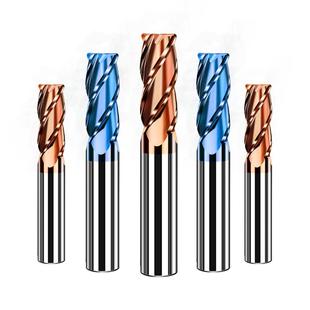 4刃钨钢圆鼻铣刀钢用60度65度CNC数控刀具涂层加长硬质合金牛鼻刀